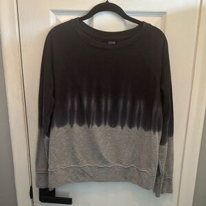 a.n.a Black and Gray Ombre Sweatshirt